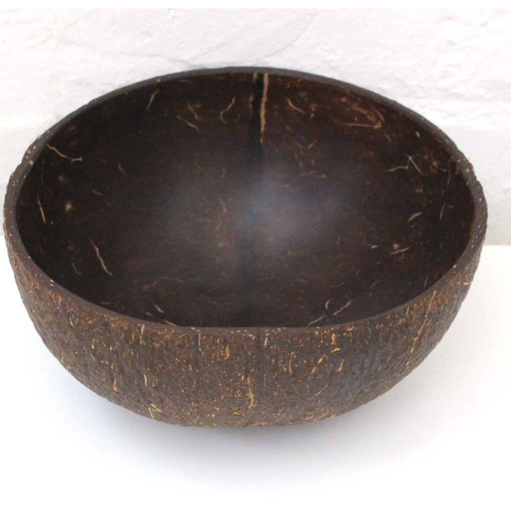 natural coconut bowl