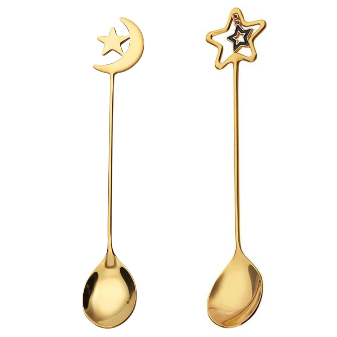 Gold star Spoons