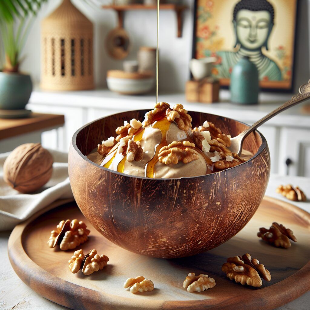 Almond Butter Maple Walnut Nice Cream