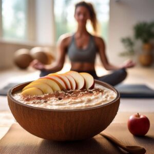 Apple Cinnamon Oat Smoothie Bowl