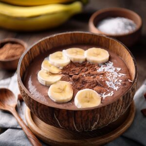 Banana Cocoa Breakfast Bowl (1)