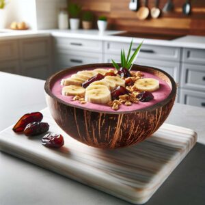 Banana Date Pitaya Smoothie Bowl (2)