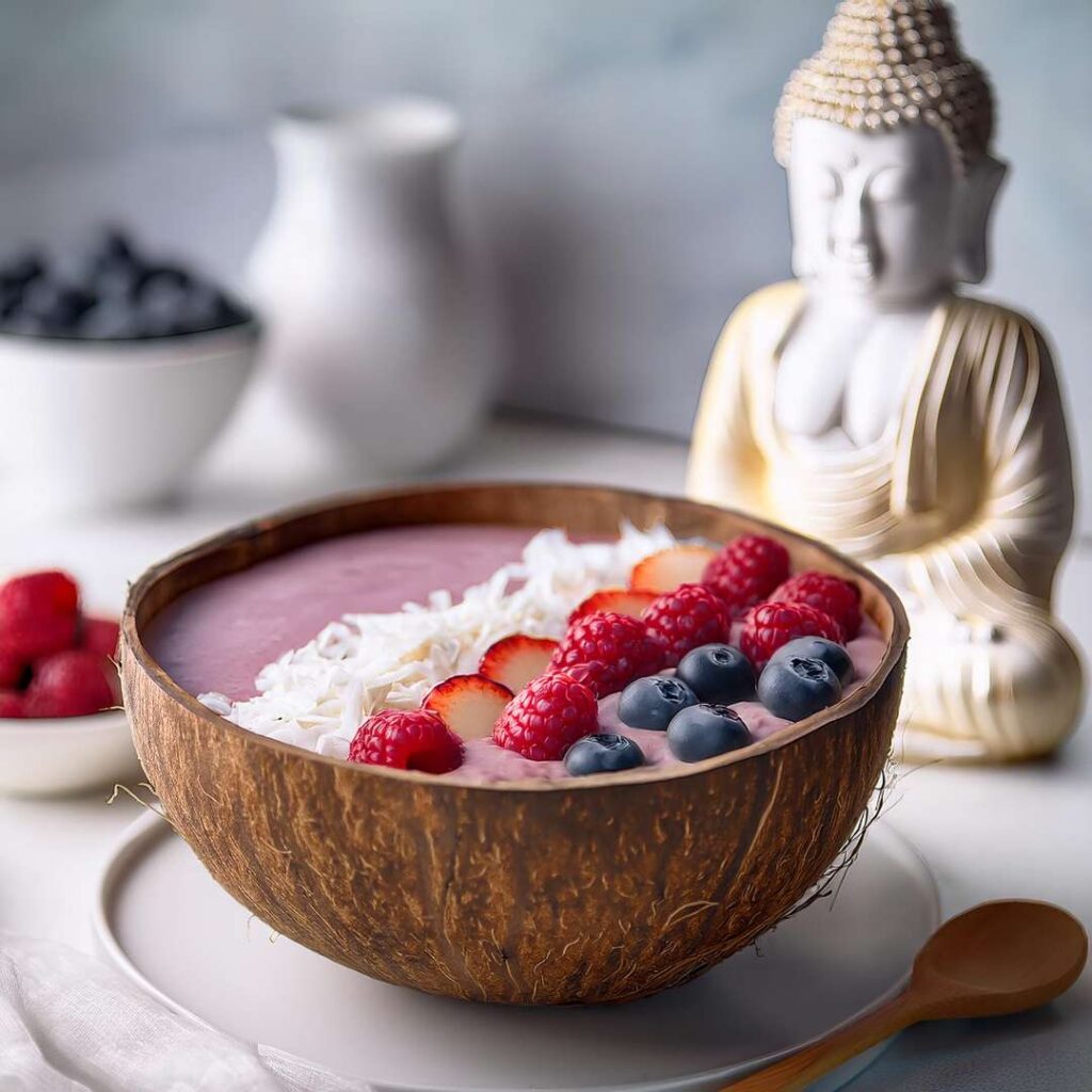 Berry Cheesecake Smoothie Bowl