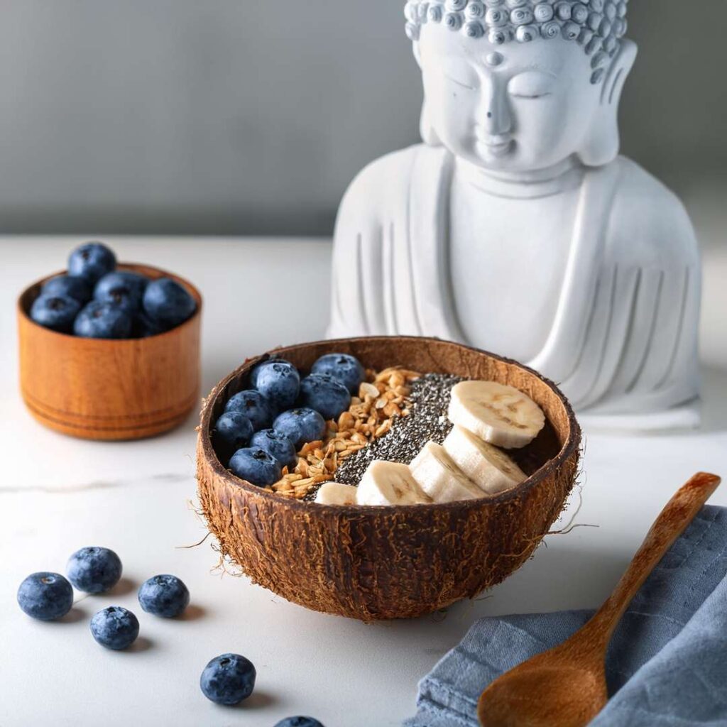 Blueberry Banana Breakfast Buddha Bowl (2)