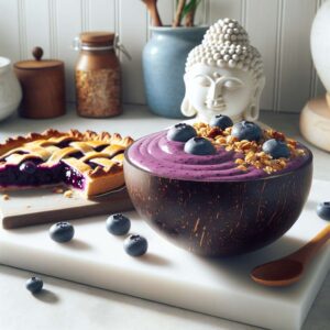 Blueberry Pie Bliss Smoothie Bowl (3)