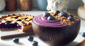 Blueberry Pie Bliss Smoothie Bowl