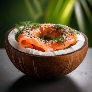 Smoked Salmon Bagel Bowl (1)