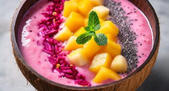 Tropical Pitaya Breeze Smoothie Bowl