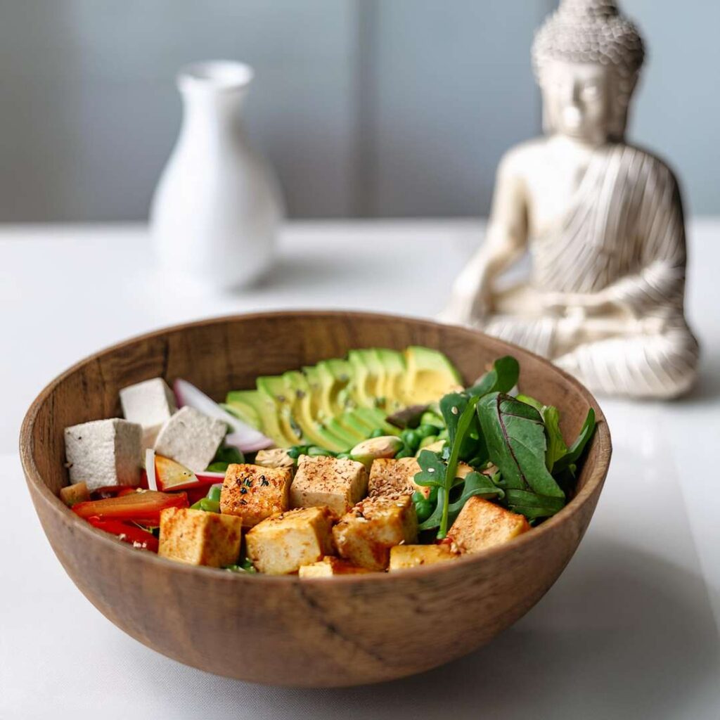 Spicy Tofu Buddha Bowl 4