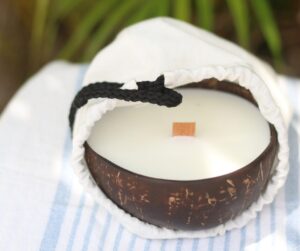 Coconut Shell Candles