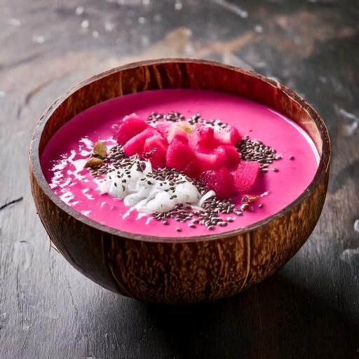 Pink Pitaya Smoothie Bowl (1)