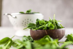 Spinach Coconut Bowls