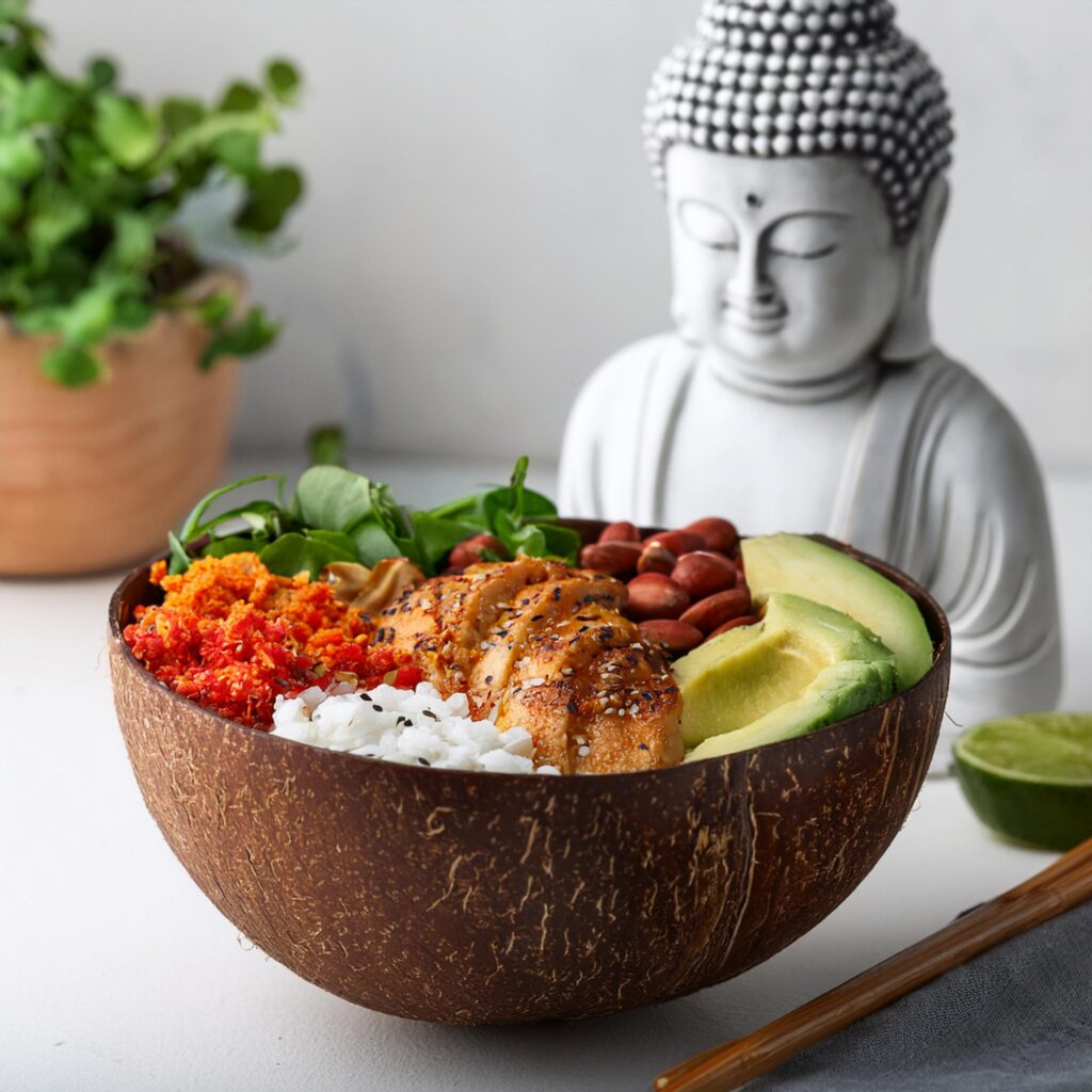 Achiote Chicken Buddha Bowl