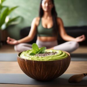 Avocado Mint Smoothie Bowl