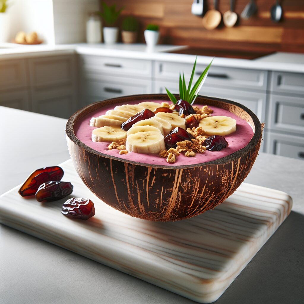 Banana Date Pitaya Smoothie Bowl (2)