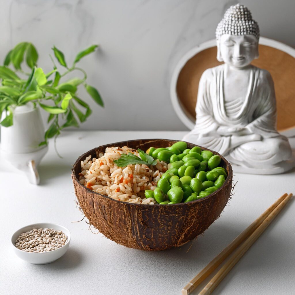 Brown Rice & Edamame