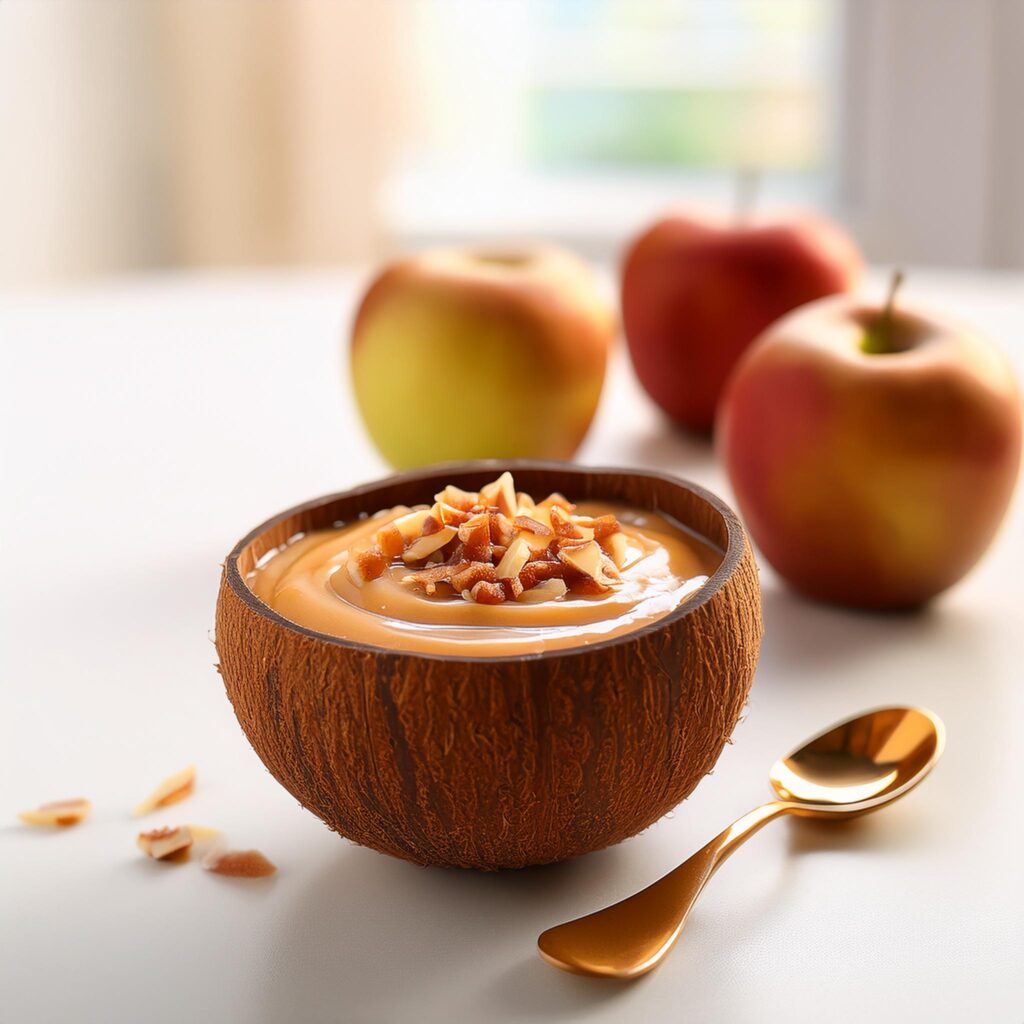 Caramel Apple Smoothie Bowl