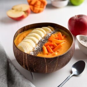 Carrot Apple Smoothie Bowl