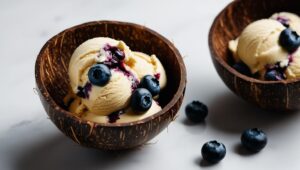 Cashew Butter Blueberry Nice Cream (4)