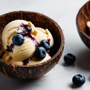 Cashew Butter Blueberry Nice Cream (4)