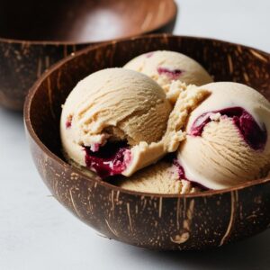 Cashew Butter Cherry Nice Cream (1)