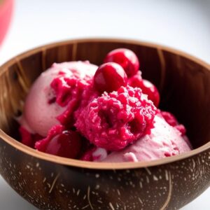 Cashew Butter Cranberry Nice Cream (1)