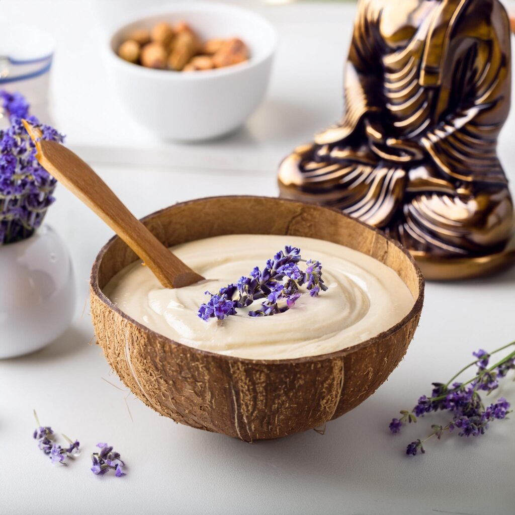 Cashew Butter Lavender Nice Cream (2)