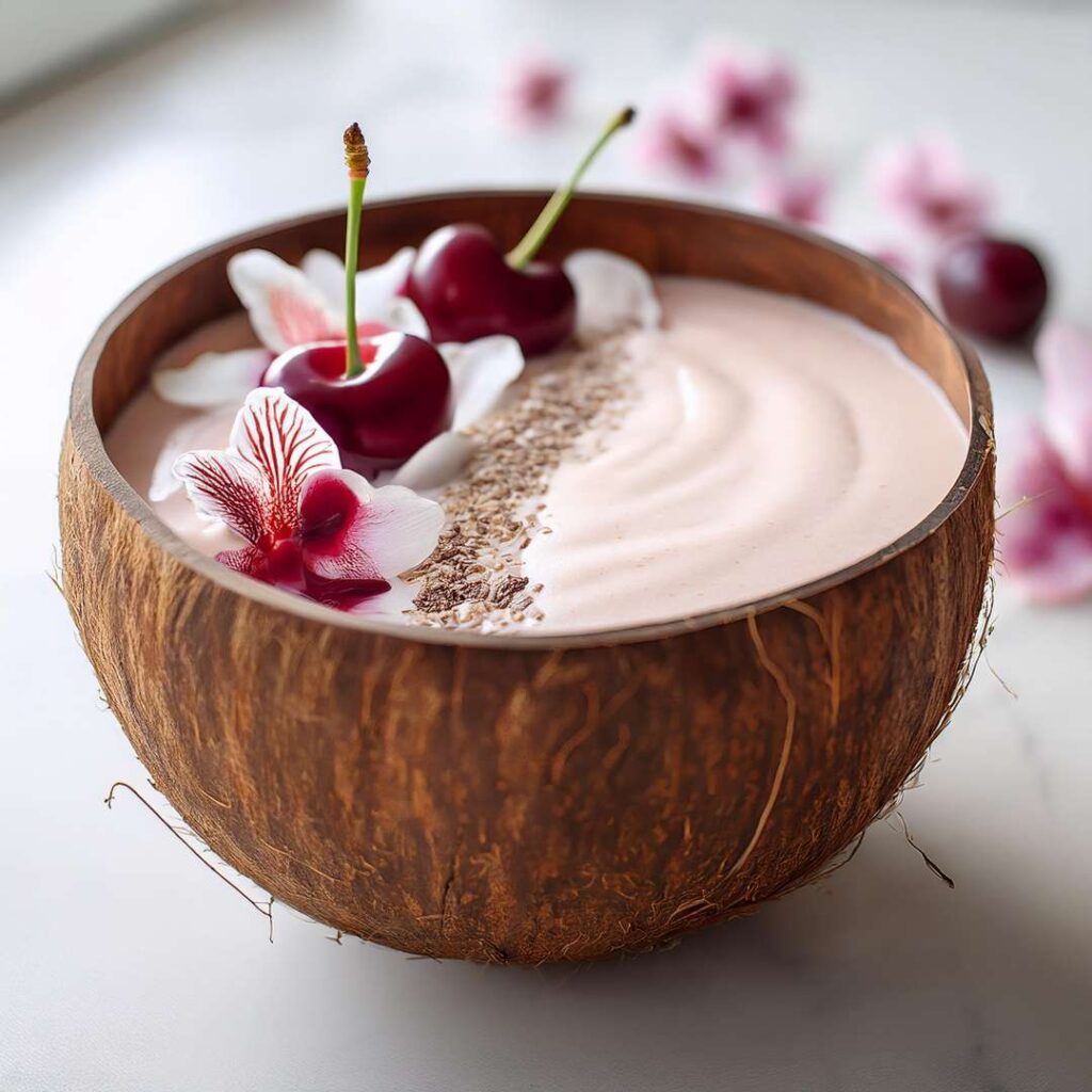 Cherry Vanilla Smoothie Bowl