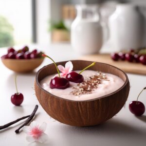 Cherry Vanilla Smoothie Bowl 3