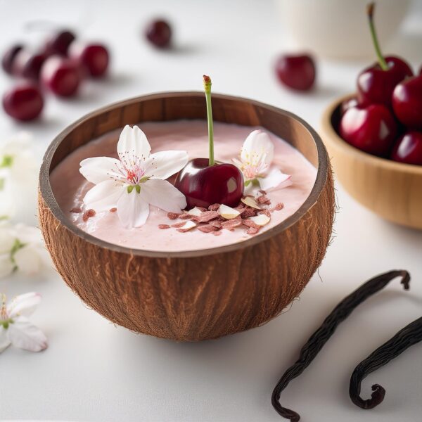 Cherry Vanilla Smoothie Bowl 4