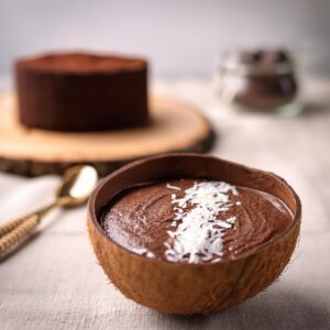 Chocolate Cake Batter Smoothie Bowl