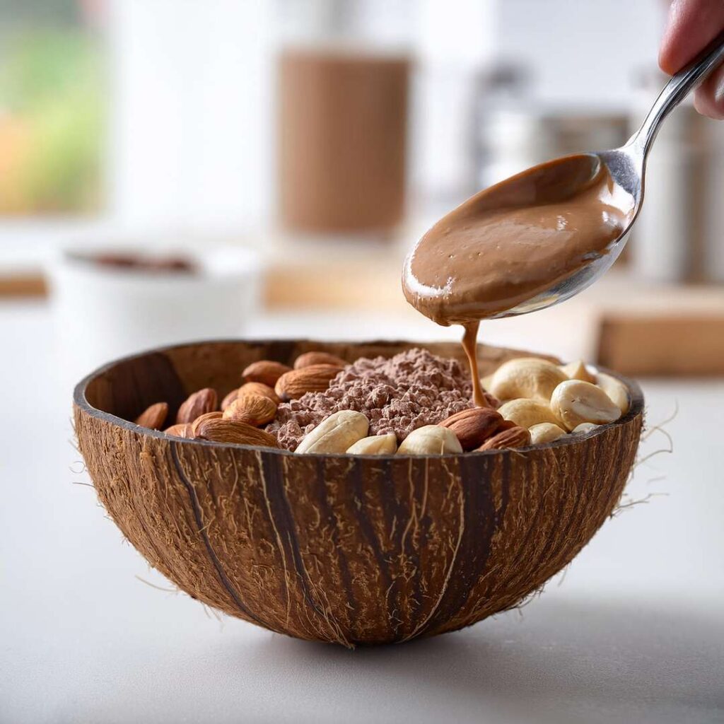 Chocolate Peanut Butter Protein Bowl