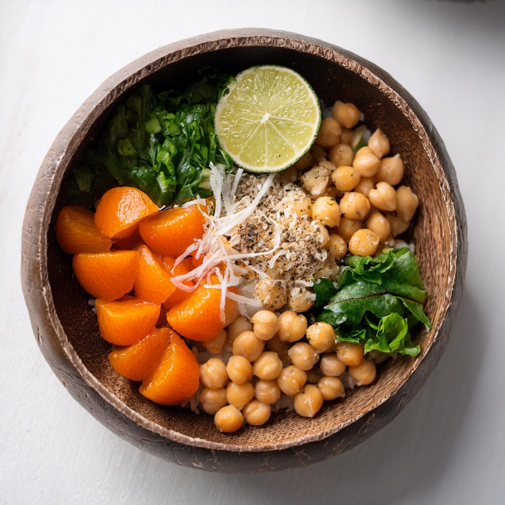 Citrus Chickpea Buddha Bowl