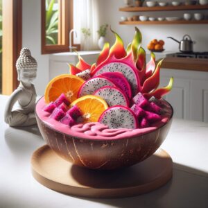 Citrus Pitaya Cooler Smoothie Bowl (2)