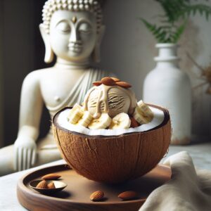 Classic Almond Butter Banana Nice Cream