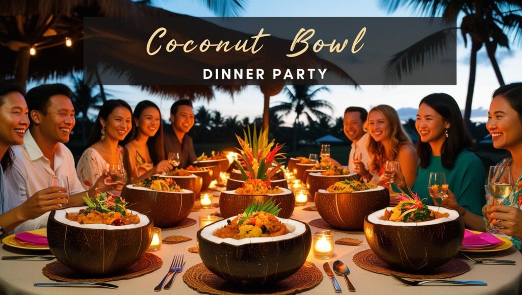 Coconut Bowl Dinner Party