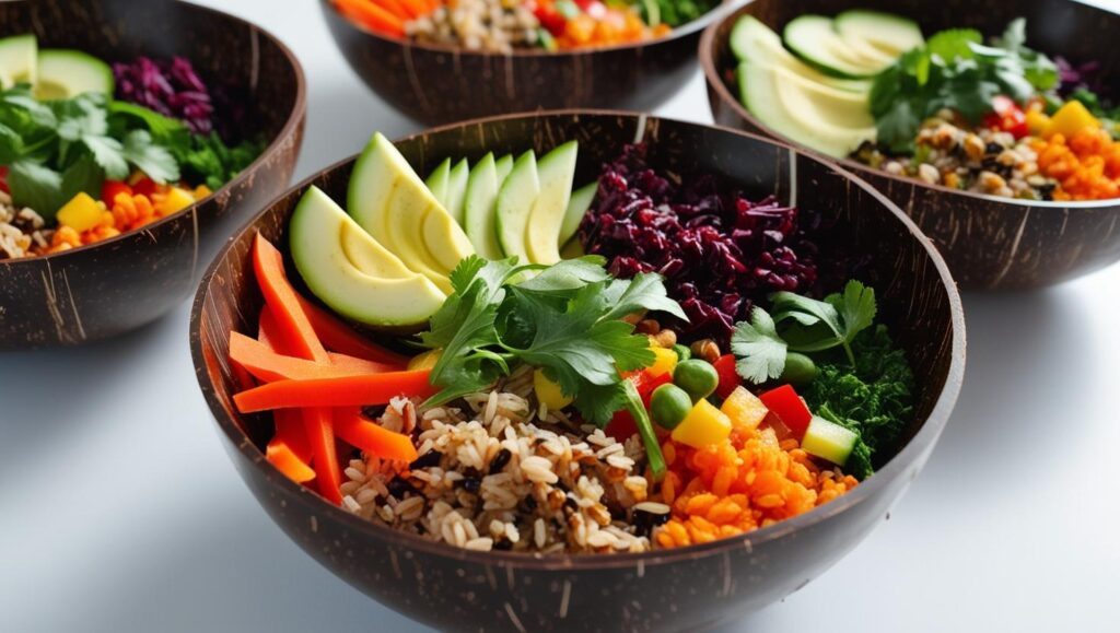 Coconut Bowl Meal Prepping