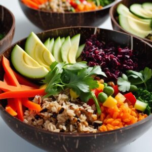 Coconut Bowl Meal Prepping