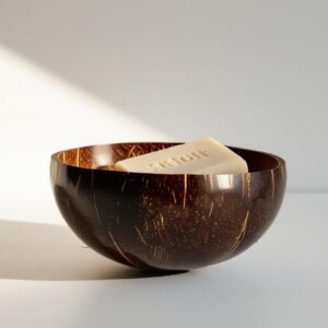 Coconut Bowl Soap Dish (1)