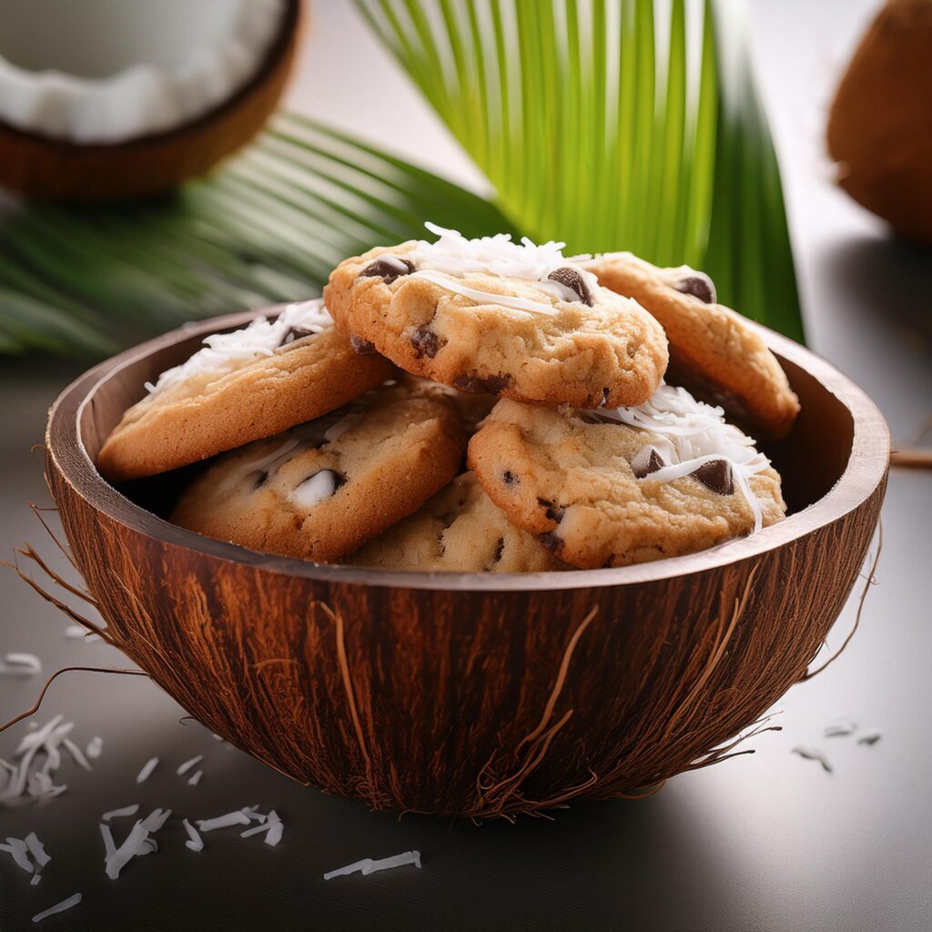 Coconut Chocolate Chip Cookies (2)