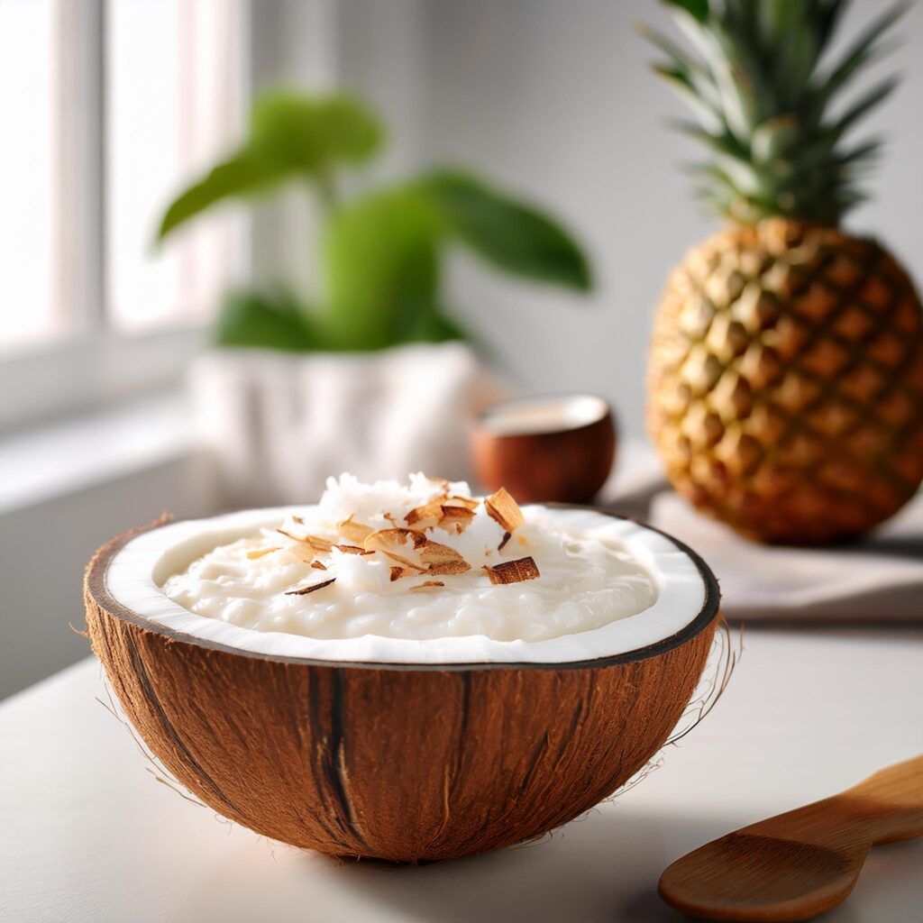 Coconut Rice Pudding Bowl