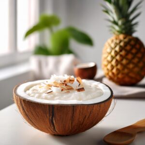 Coconut Rice Pudding Bowl