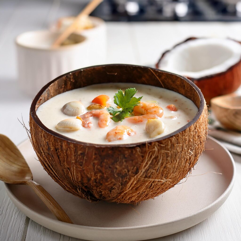 Coconut Seafood Chowder