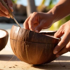 Crafting Your Own Coconut Bowls (1)