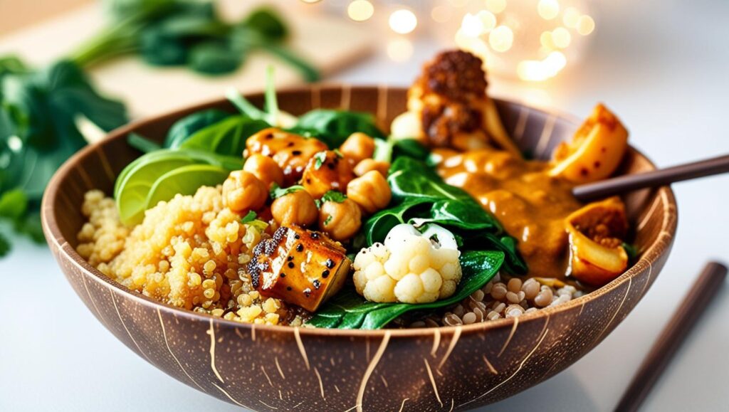 Curry Quinoa Buddha Bowl (2)