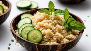 Easy Cucumber Mint Quinoa (2)