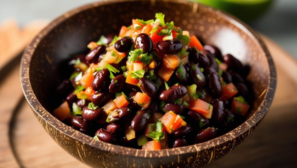 Easy Spicy Black Bean Salsa (3)