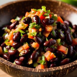 Easy Spicy Black Bean Salsa (3)