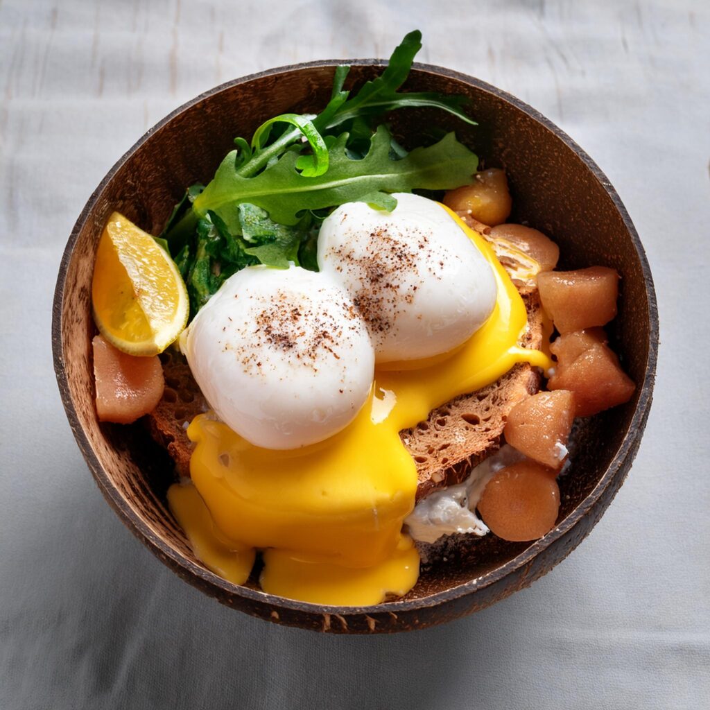 Eggs Benedict Buddha Bowl