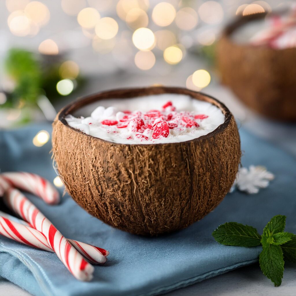 Frosty Peppermint Delight Smoothie Bowl